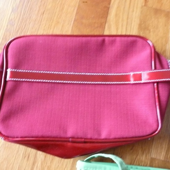 NWOT LOT OF 5 SMALL HANDBAG MAKEUP BAG TRAVEL BAG ESTEE LAUDER MARY KAY CLINIQUE - Picture 3 of 6